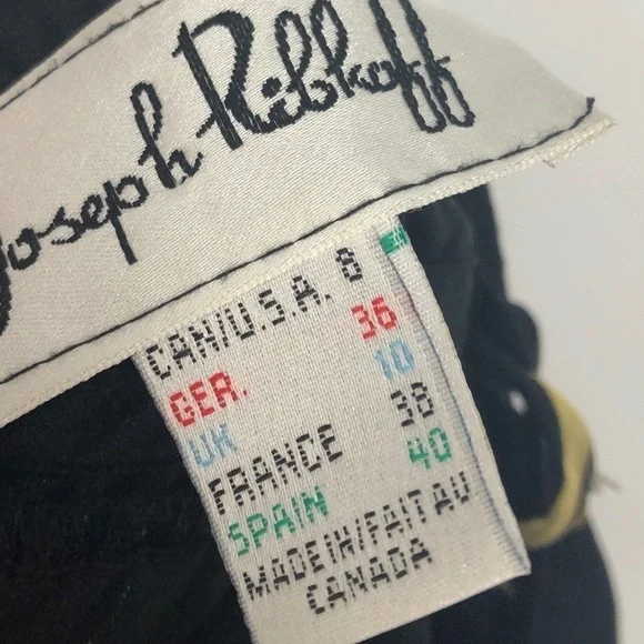 Joseph Ribkoff palm dress Sz 8 - Picture 4 of 4